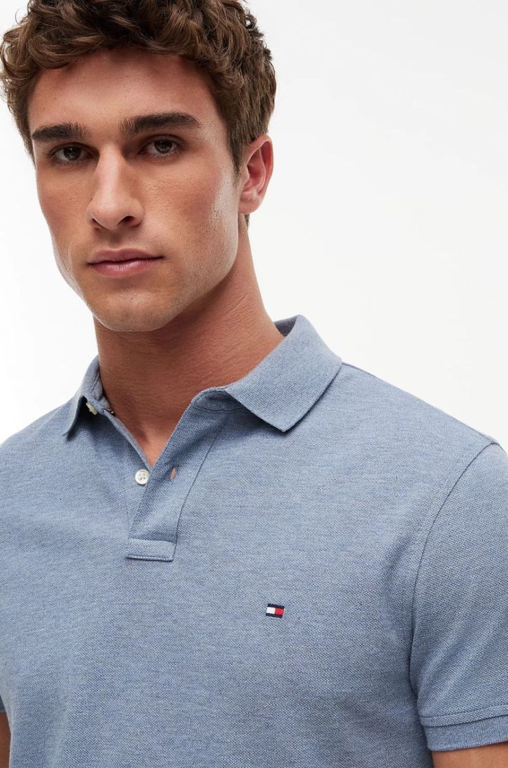 Polo TOMMY HILFIGER D0Z BRISK BLUE 