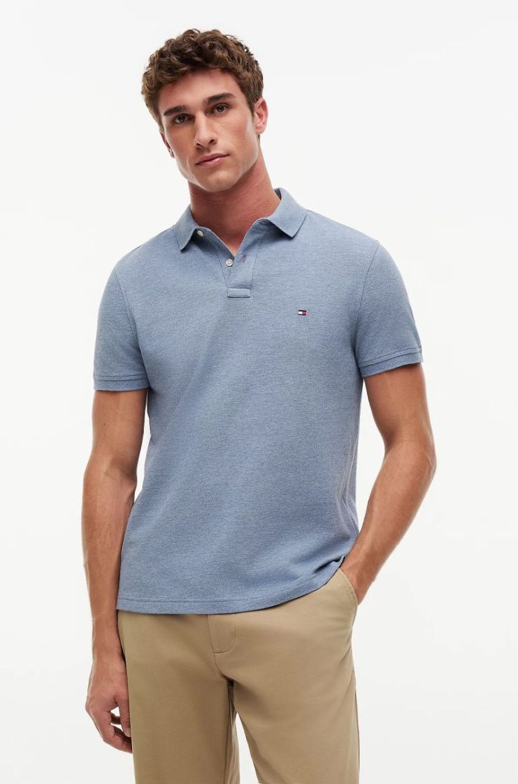 Polo TOMMY HILFIGER D0Z BRISK BLUE 