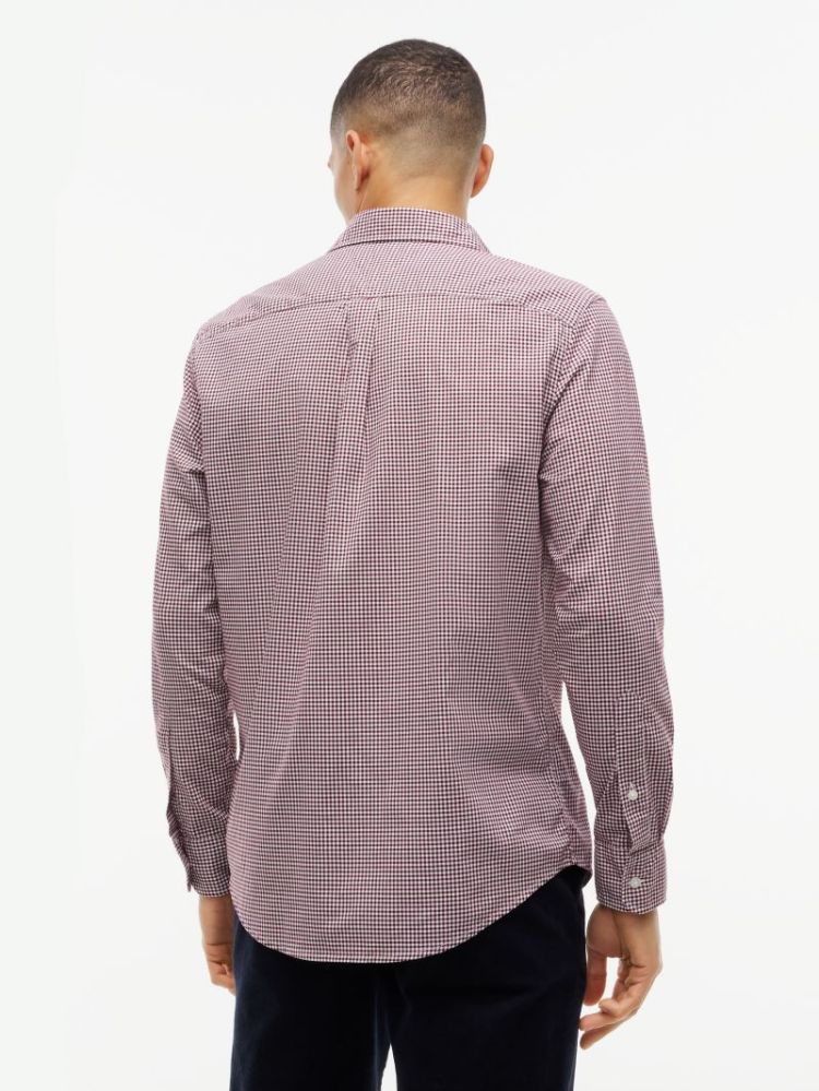Hemd TOMMY HILFIGER 0QJ BURGUNDY CH