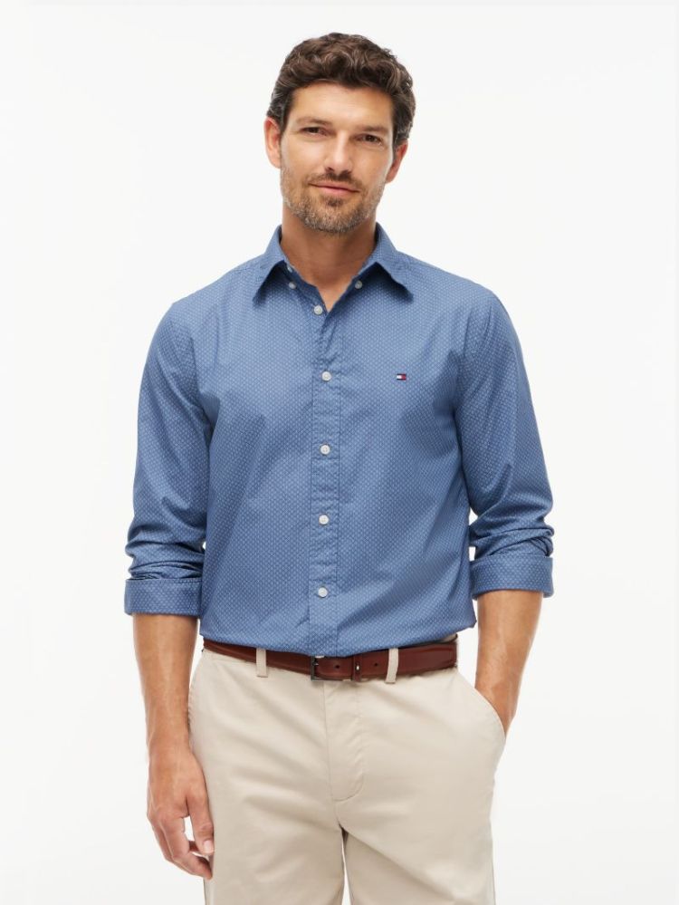 Hemd TOMMY HILFIGER 0GY AEGEAN SEA