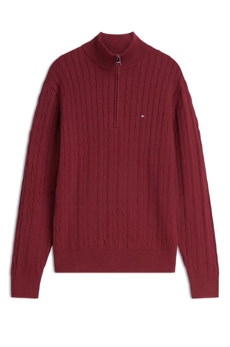 Pull TOMMY HILFIGER VLP BURGUNDY