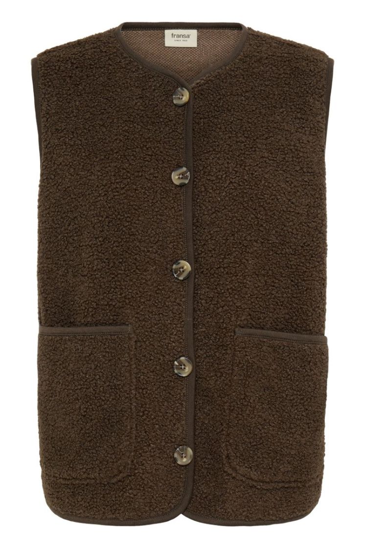 Gilet FRANSA 190913 Hot Fudg