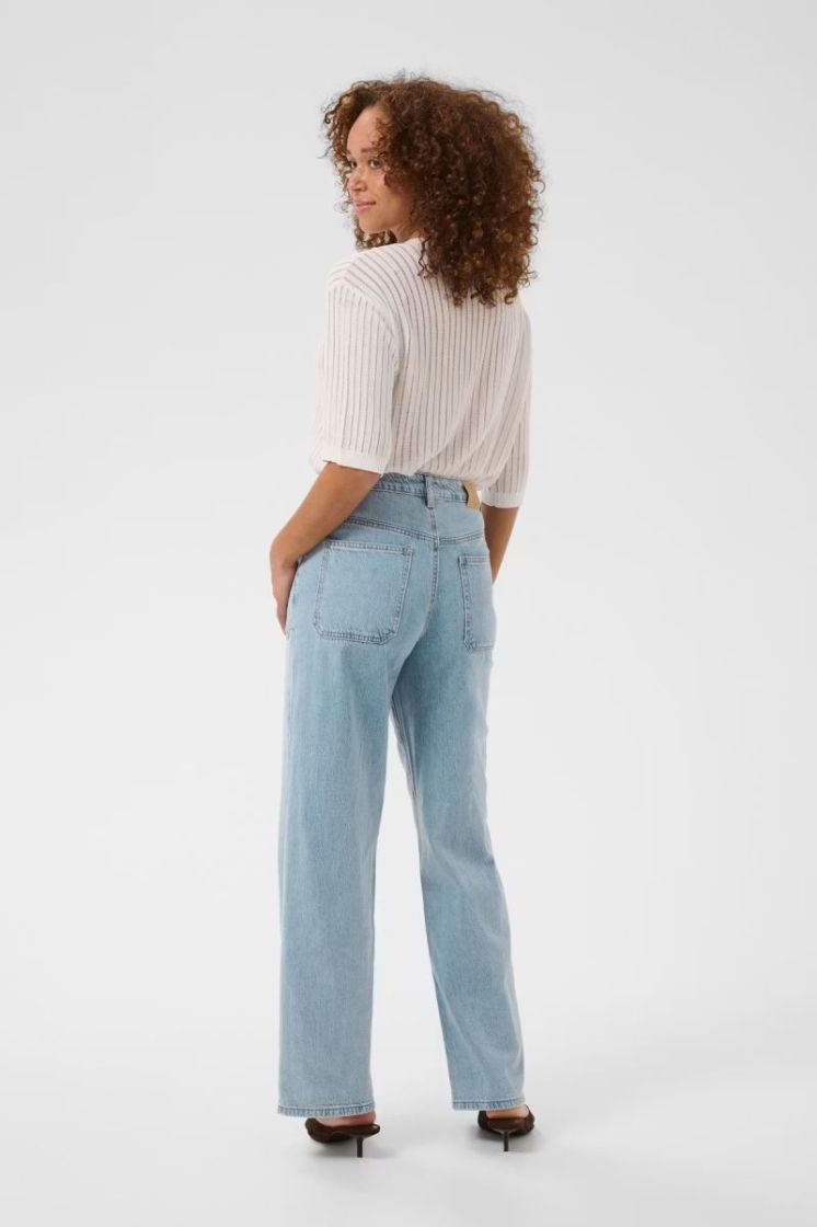 Broek KAFFE 109460 Light Bl