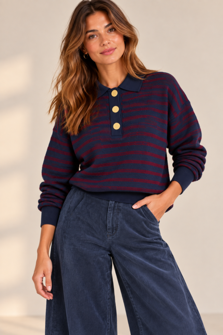 Pull VILA 227515004 Navy
